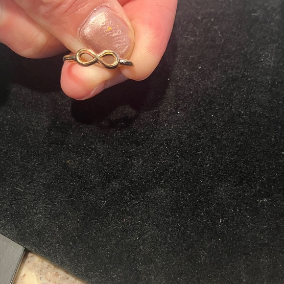 Gold Infinity Ring - Picture 3 of 3